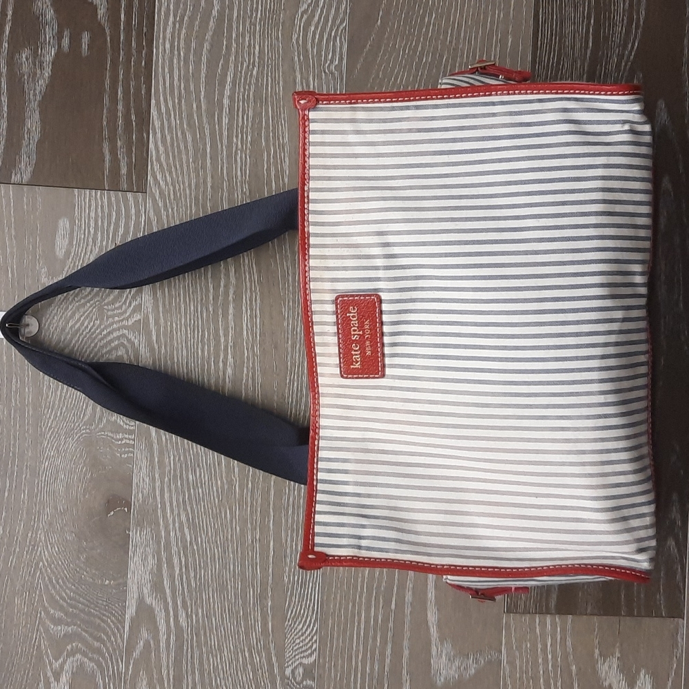 Kate Spade Red white blue MEDIUM bag